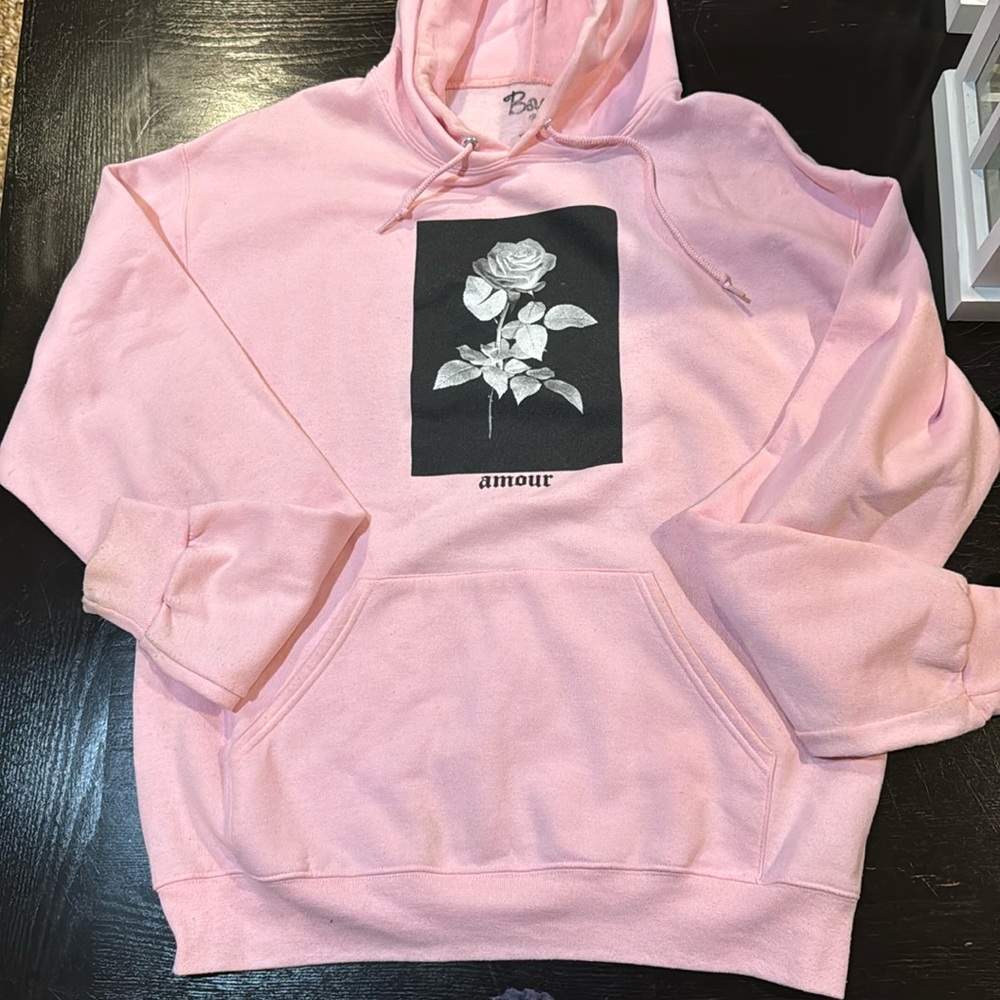Amour Pink Hoodie